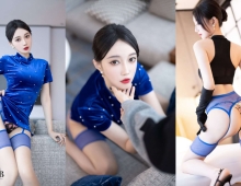 玥儿玥_蓝色旗袍_内购无水版_[91P-2.25GB]