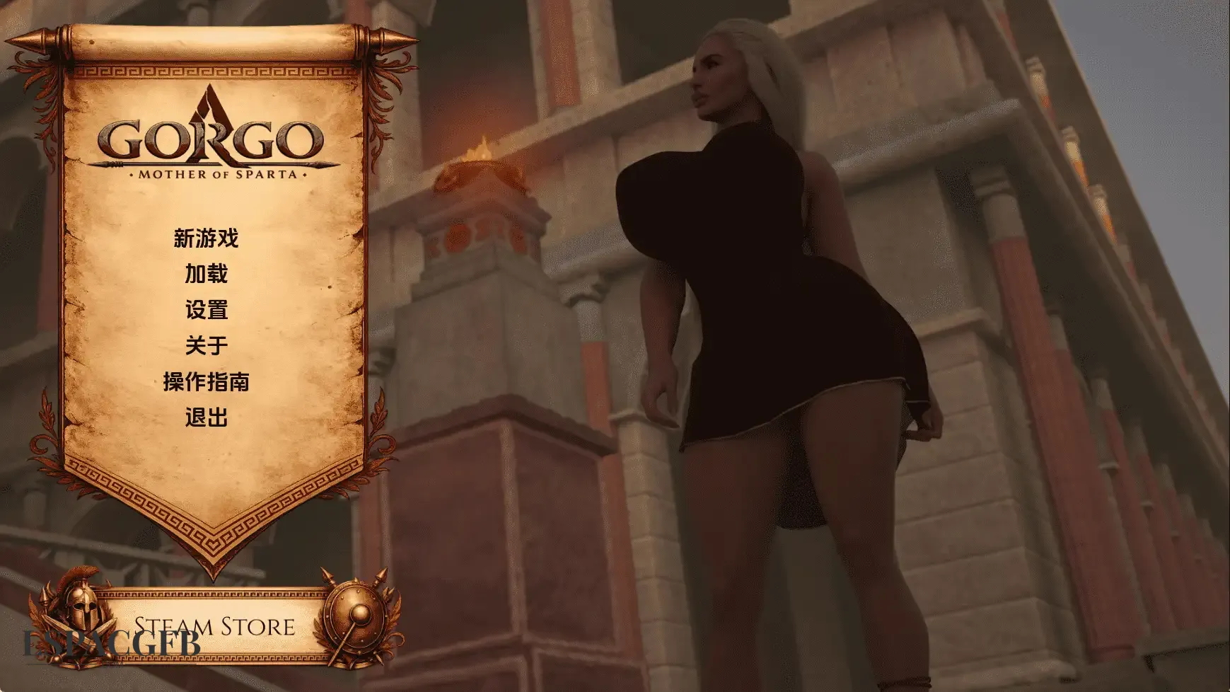 【欧美SLG/汉化/动态】戈尔戈：斯巴达之母v0.2.1 Gorgo - Mother of Sparta [v0.2.1]【PC+安卓/1.37G】