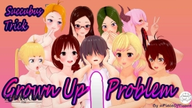 【日系SLG/汉化/动态】魅魔伎俩：成长问题 Succubus Trick: Grown Up Problem [v0.9.2] 汉化版【PC+安卓/3.5G】